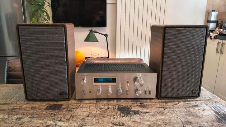 Vintage Pioneer SA-508 versterker + Grundig HiFi-Box 600, Audio, Tv en Foto, Versterkers en Receivers, Gebruikt, Stereo, Minder dan 60 watt