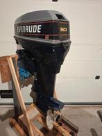 Evinrude 50pk vro langstaart buitenboordmotor 2cilinder, Ophalen, Gebruikt, Benzine, 30 pk of meer