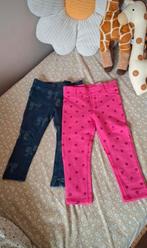 Set van 2 H&M leggings / broeken - Maat 98, Kinderen en Baby's, Kinderkleding | Maat 98, Ophalen of Verzenden, Meisje, Broek