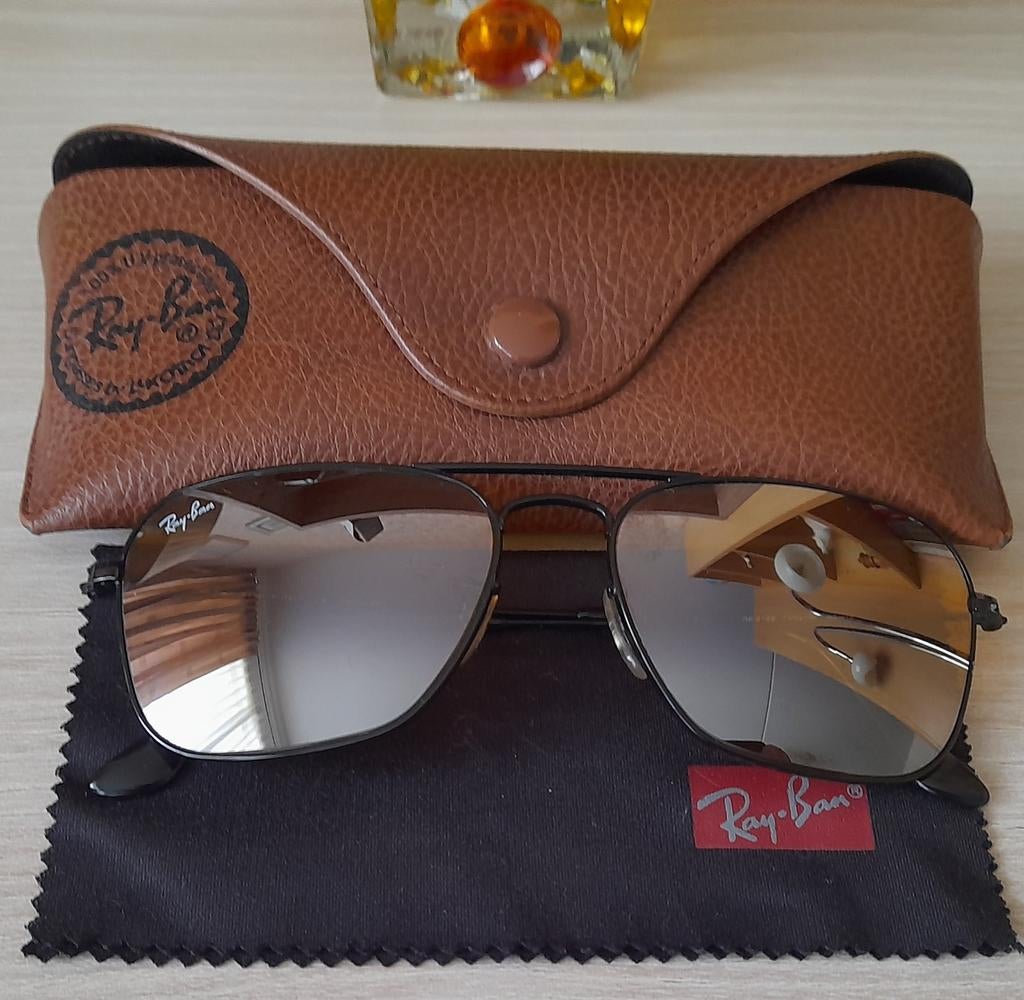 Ray ban zonnebril RB3136 Caravan 55-16, Sieraden, Tassen en Uiterlijk, Zonnebrillen en Brillen | Heren, Ophalen, Zo goed als nieuw
