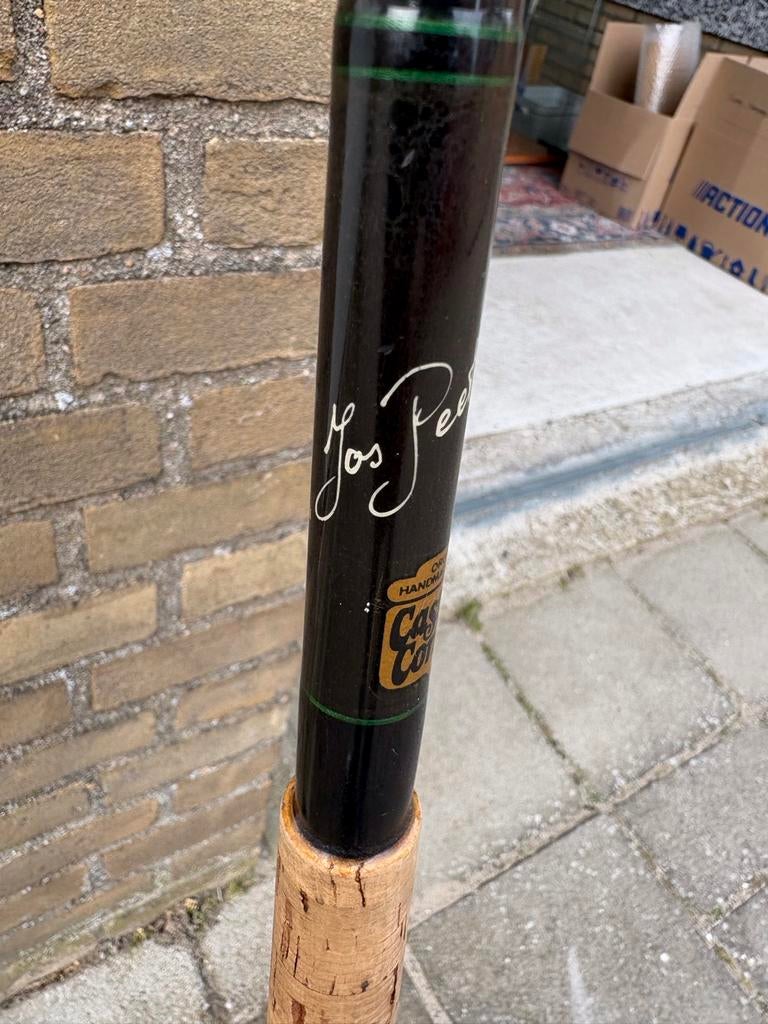 Jos Peeters Carp III werphengel, Watersport en Boten, Ophalen of Verzenden, Gebruikt, Werphengel