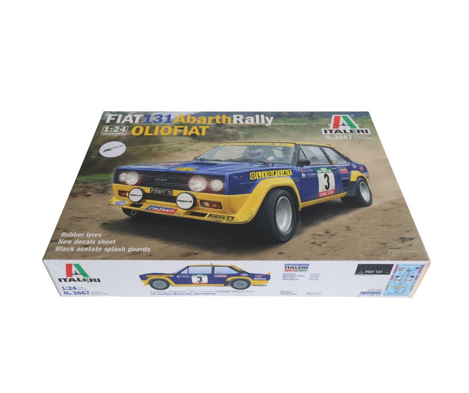 FIAT 131 Abarth Rally OLIO FIAT ITA-3667, Overige merken, Auto, Groter dan 1:32, Nieuw
