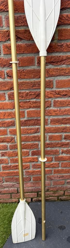 Peddels voor boot of kano - Set van 2, Watersport en Boten, Peddels, Ophalen of Verzenden, Zo goed als nieuw, Enkelbladige peddel