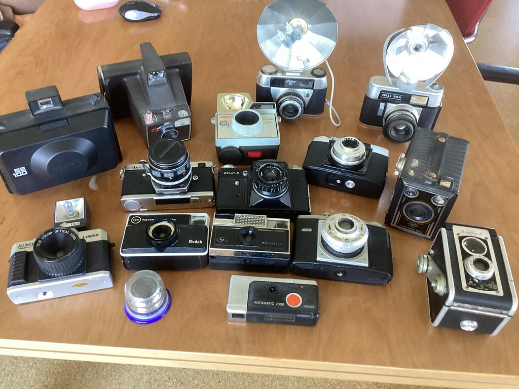 Diverse analoge camera’s., Ophalen, Gebruikt, Polaroid