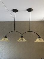 Eettafellamp, Ophalen, Glas, 75 cm of meer, Landelijk