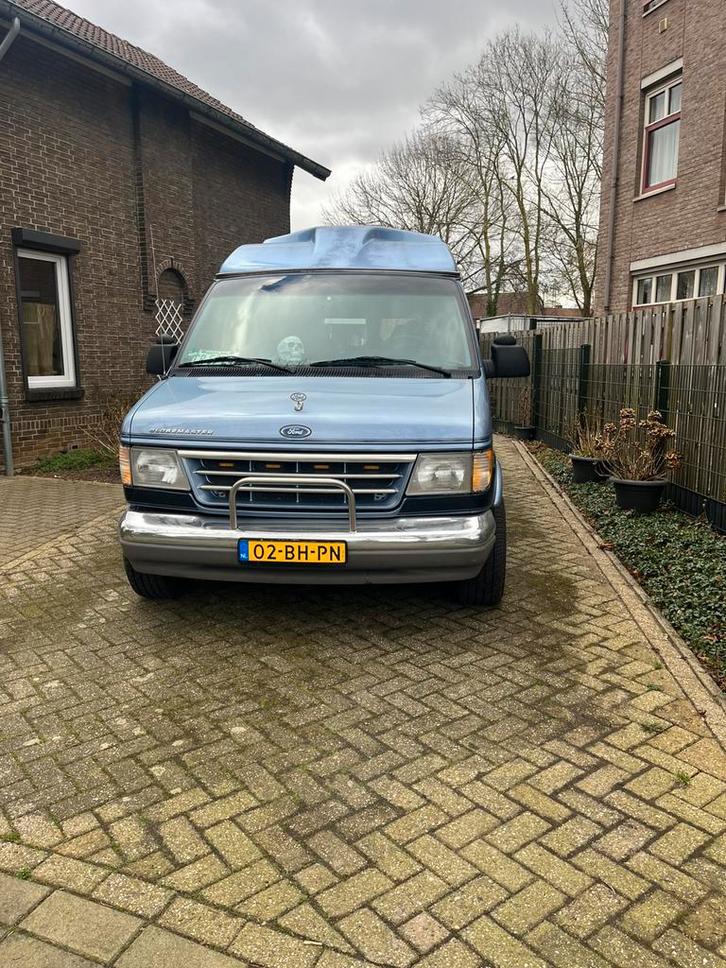 Ford Econoline E150 Globemaster 1996, Caravans en Kamperen, Campers, Particulier, Buscamper of Camperbus, Ford, LPG, Automaat