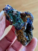 Azuriet malachiet limoniet cluster., Ophalen of Verzenden, Mineraal