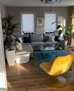 Hoekbank, Loungebank lichtgrijs Goossens, Huis en Inrichting, Banken | Bankstellen, Ophalen, 100 tot 125 cm, Hoekbank, 300 cm of meer