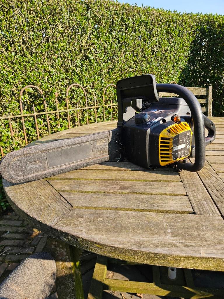 Benzine kettingzaag te koop Talon CS38, Ophalen, Gebruikt