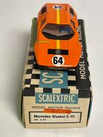 Scalextric Mercedes wankel c-111 oranje in ovp racebaan, Overige merken, Racebaan, Ophalen of Verzenden, Zo goed als nieuw