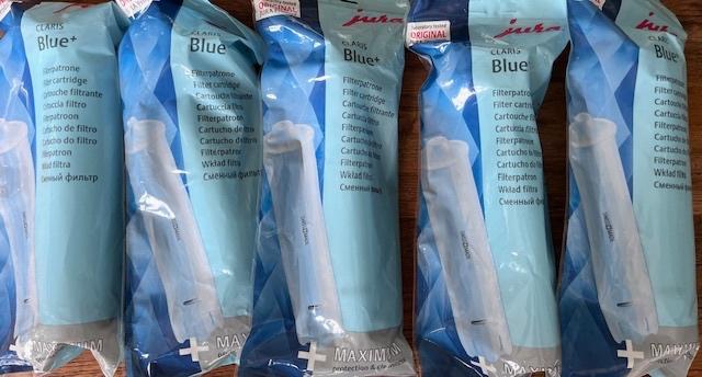 Jura Claris Blue + filterpatronen, Witgoed en Apparatuur, Koffiezetapparaten, Nieuw, Koffiemachine, Ophalen of Verzenden