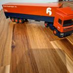 GEBR HUYBREGTS TILBURG HOLLAND 95 DAF SP CAB & HUIF TRAILER., Verzenden, Zo goed als nieuw, Bus of Vrachtwagen, Lion Toys
