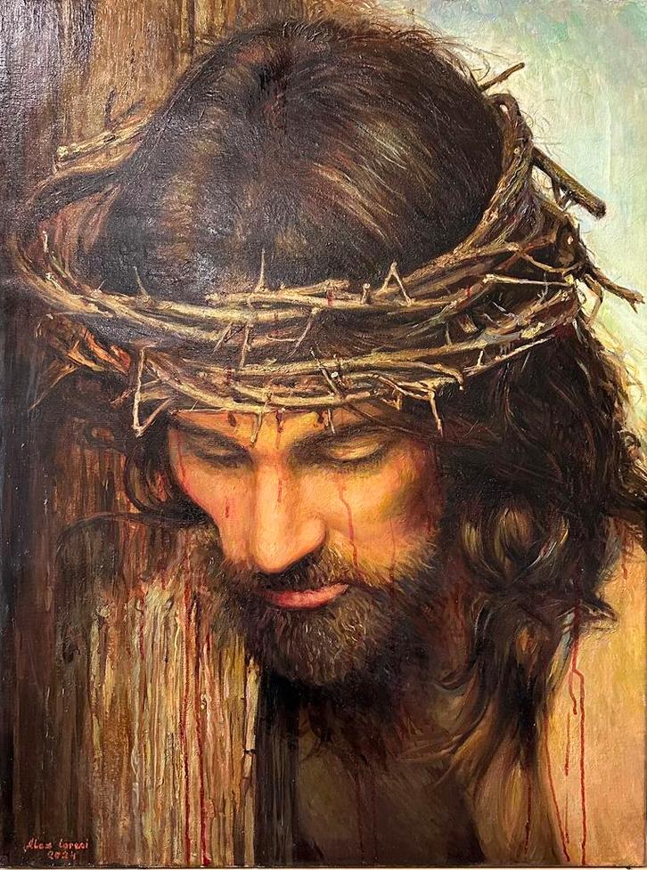 Unieke collectie handgeschilderd schilderijen bij Alex-art, Antiek en Kunst, Kunst | Schilderijen | Modern, Ophalen of Verzenden