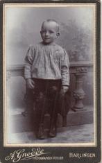 CDV - A. Gnodde - Harlingen - KIND, Verzamelen, Foto's en Prenten, Gebruikt, Verzenden, Foto, Voor 1940