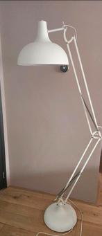 Mooie witte vloerlamp /booglamp, Huis en Inrichting, Lampen | Vloerlampen, Ophalen, Gebruikt, Metaal, 150 tot 200 cm