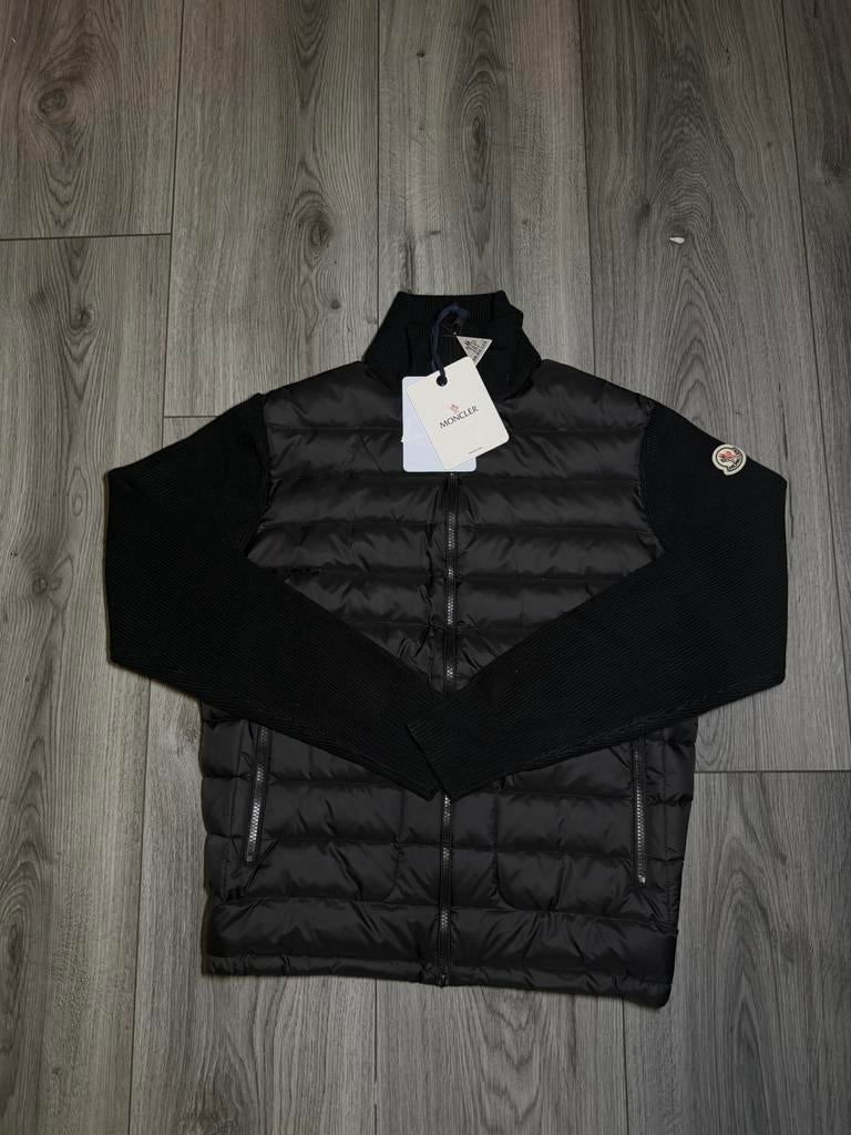 Moncler Cardigan, Ophalen of Verzenden, Nieuw, Maat 52/54 (L), Zwart