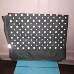 Fietstas / krantentas grijs met witte stip, Fietsen en Brommers, Ophalen, Zo goed als nieuw