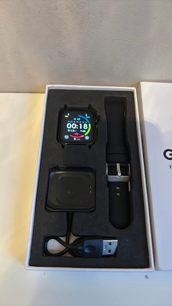 Smart watch Gard Pro, Sieraden, Tassen en Uiterlijk, Smartwatches, Ophalen of Verzenden, Nieuw, Zwart