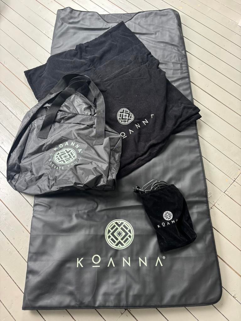 Koanna infrarood deken met toebehoren, Ophalen of Verzenden, Zo goed als nieuw, Infrarood, Complete sauna