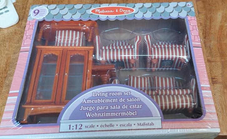 Set van 5 dozen met poppenhuis miniaturen, Kinderen en Baby's, Speelgoed | Poppenhuizen, Nieuw, Toebehoren, Ophalen of Verzenden