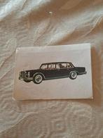 Prentje/Chromo : Mercedes-Benz 600/Chocolade Jacques, 1960 tot 1980, Gebruikt, Verzenden, Prent