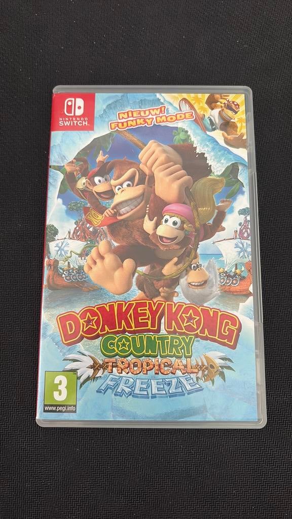 Nintendo Switch Donkey Kong Country Tropical Freeze, Spelcomputers en Games, Games | Nintendo Switch, Avontuur en Actie, 2 spelers