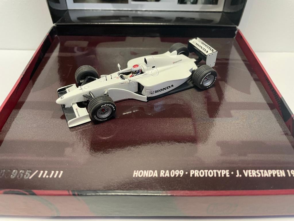 Honda RA099 Prototype J. Verstappen test 1999, Ophalen of Verzenden, Zo goed als nieuw, Formule 1