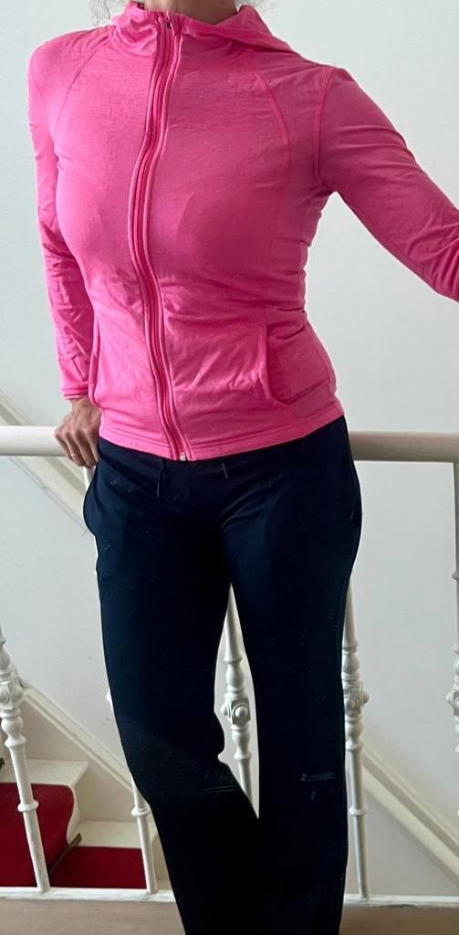 Adidas running jasje Maat S, Kleding | Dames, Ophalen of Verzenden, Maat 36 (S), Gedragen, Hardlopen of Fietsen