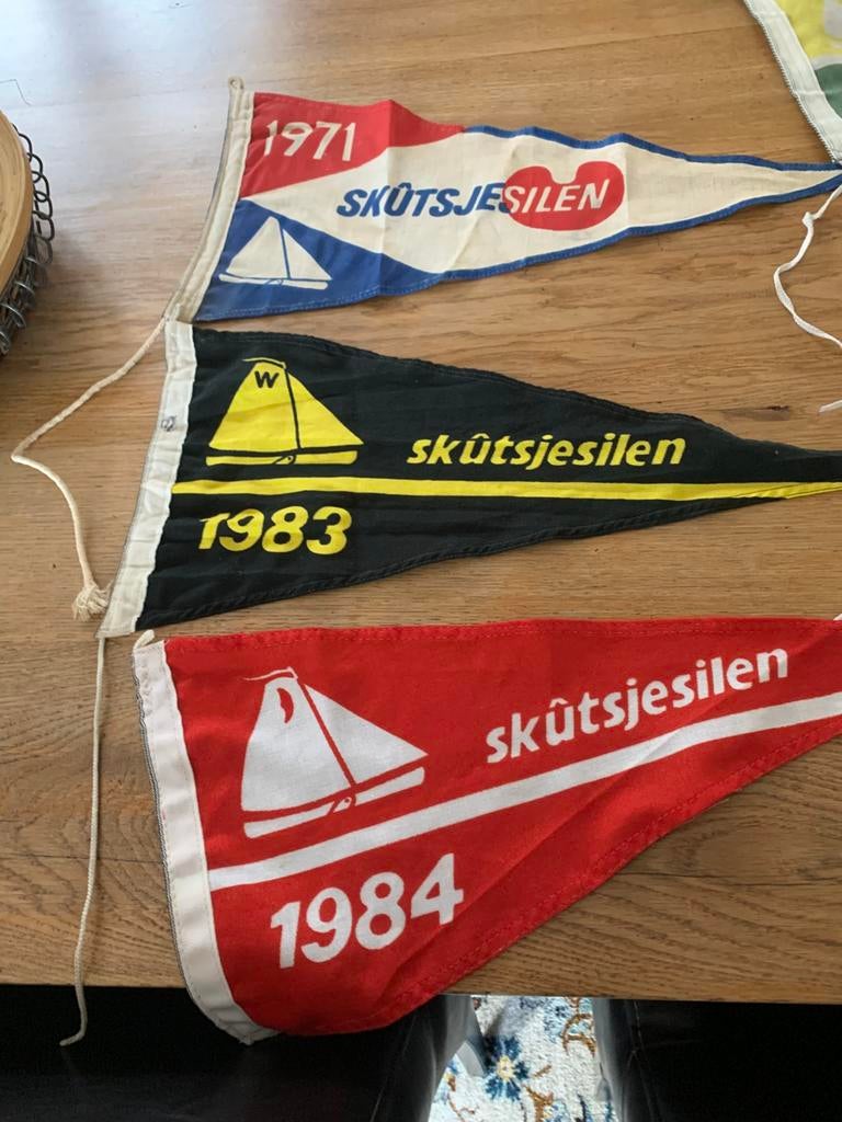 Skûtsjesilen vlaggetjes, Ophalen of Verzenden