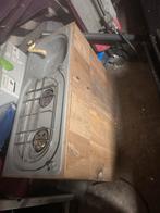 Camper/caravan wasbak met kookplaat keuken, Ophalen, Gebruikt
