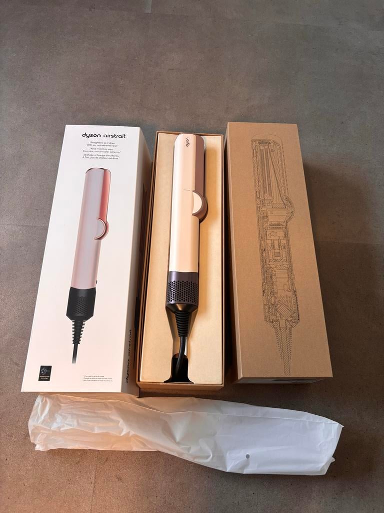 Dyson Airstrait roze NIEUW, Sieraden, Tassen en Uiterlijk, Uiterlijk | Haarverzorging, Ophalen of Verzenden, Nieuw, Krultang of Stijltang