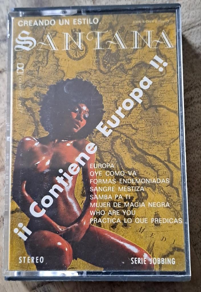 Santana - Contiene Europa!! Cassette, Cd's en Dvd's, Cassettebandjes, Ophalen of Verzenden