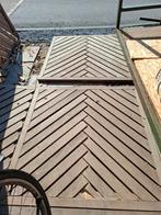 Houten terrastegels, Tuin en Terras, Ophalen, Gebruikt, Hout