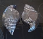 Glazen schalen in de vorm van een schelp, Ophalen of Verzenden, Rond, Glas