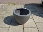 Antraciet Bloempot, Steen, Gebruikt, Minder dan 40 cm, Ophalen