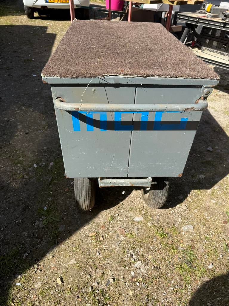 Matador kruiwagen met dubbele banden, Ophalen, Gebruikt, Handmatig, Tweewielig