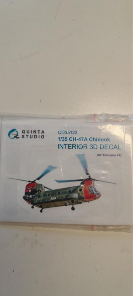 1/35 Update sets voor CH-47A Chinook Trumpeter, Ophalen of Verzenden, Nieuw, Groter dan 1:72, Overige merken
