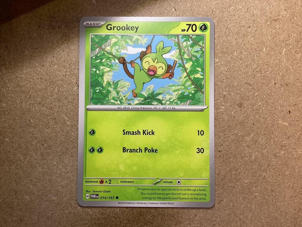 1x Grookey [TWM 014/167] (Near Mint), Ophalen of Verzenden, Zo goed als nieuw, Losse kaart