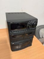 JVC MX-C330 ( 6 CD Wisselaar / Dubbele Cassette / Equalizer, Ophalen of Verzenden, Zo goed als nieuw, Cassettedeck, JVC