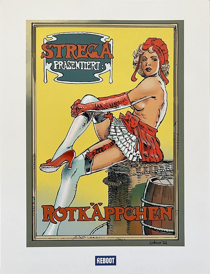 Ex-Libris Rotkäppchen - Anco Dijkman, Anco Dijkman, Eén stripboek, Nieuw, Ophalen of Verzenden