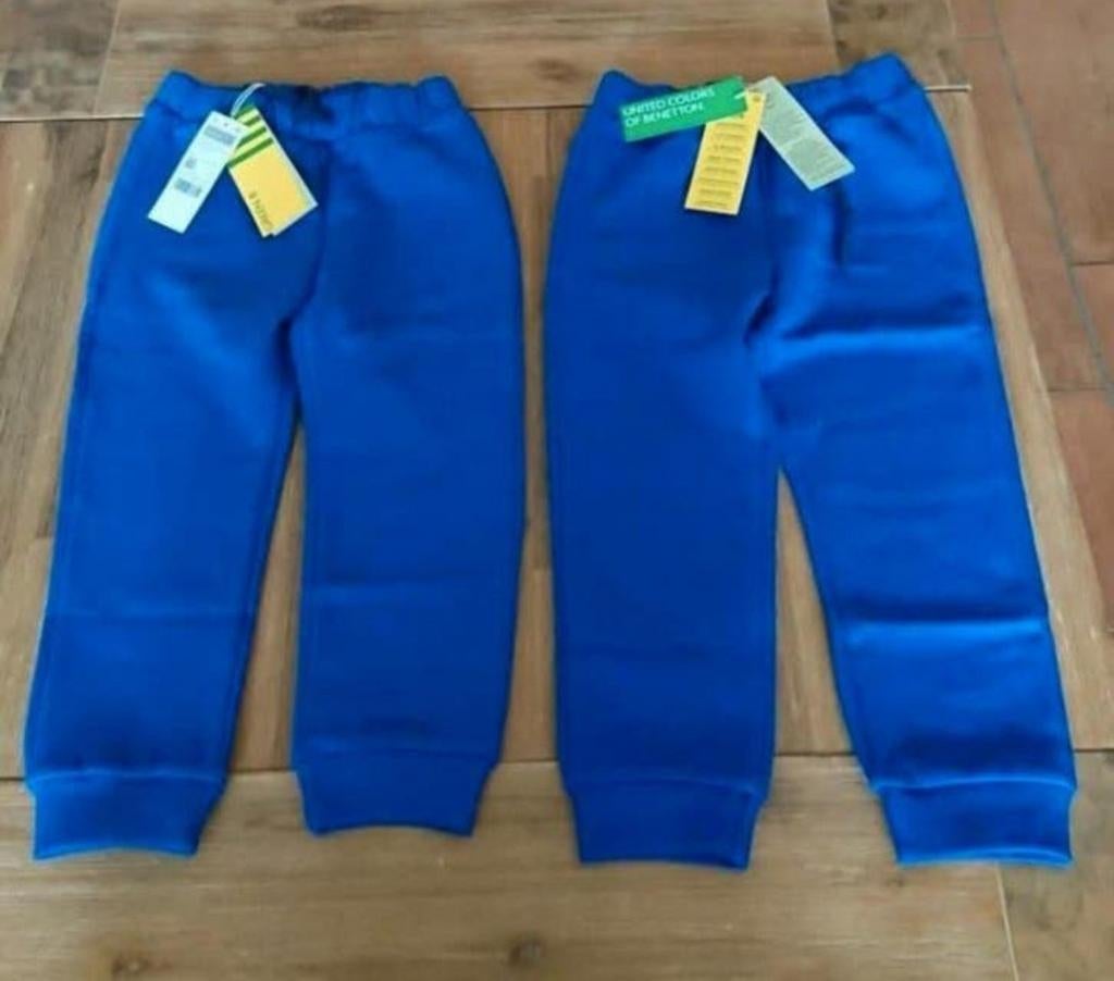 Nieuwe Benetton Trainingsbroeken - Maat 3/4 jaar, Kinderen en Baby's, Kinderkleding | Maat 98, Broek, Jongen of Meisje, Nieuw
