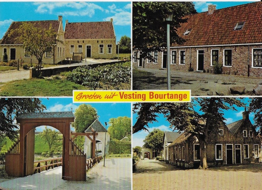 Ch522 Ongelopen ansichtkaart Vesting Bourtange, Verzamelen, Ansichtkaarten | Nederland, Ophalen of Verzenden, 1980 tot heden, Gelopen