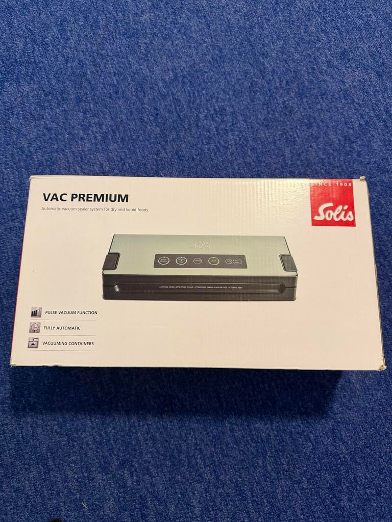 Solis Vac Premium Automatische Vacumeermachine, Ophalen, Nieuw