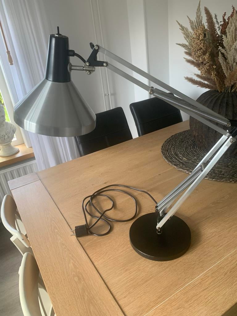 Vintage Hala Zeist bureau lamp, Ophalen of Verzenden, Zo goed als nieuw, Minder dan 50 cm