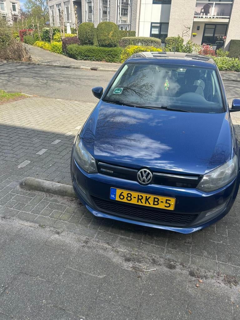 Volkswagen Polo 1.2 TDI 55KW BM 2011 Blauw, Auto's, Stof, 74 pk, Zwart, 1199 cc