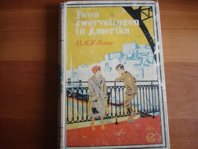 BB.(340) twee zwervelingen in amerika : door c.m.h bauer  , Ophalen of Verzenden, Zo goed als nieuw, Fictie algemeen