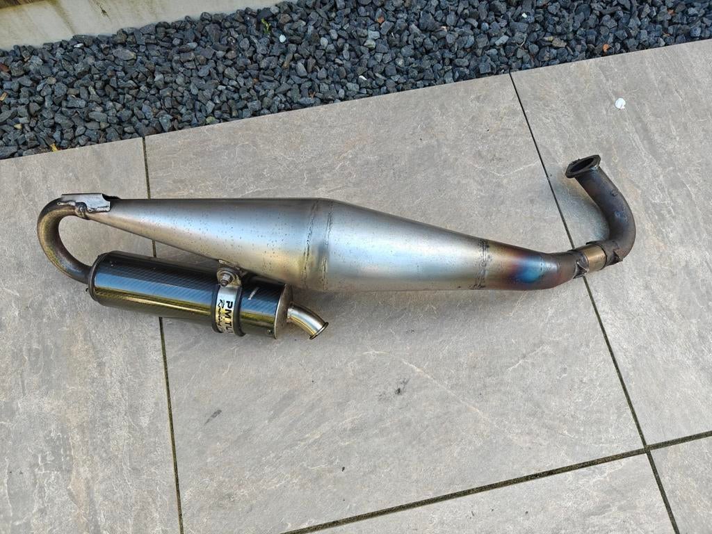 Pm52 uitlaat piaggio 125/180cc, Fietsen en Brommers, Brommers | Tuning en Styling, Ophalen of Verzenden, Gebruikt