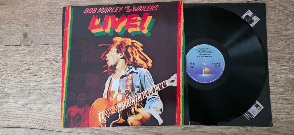 Bob Marley - Live LP vinyl, Gebruikt, Originele persing, 1980 - 1989, Ophalen of Verzenden