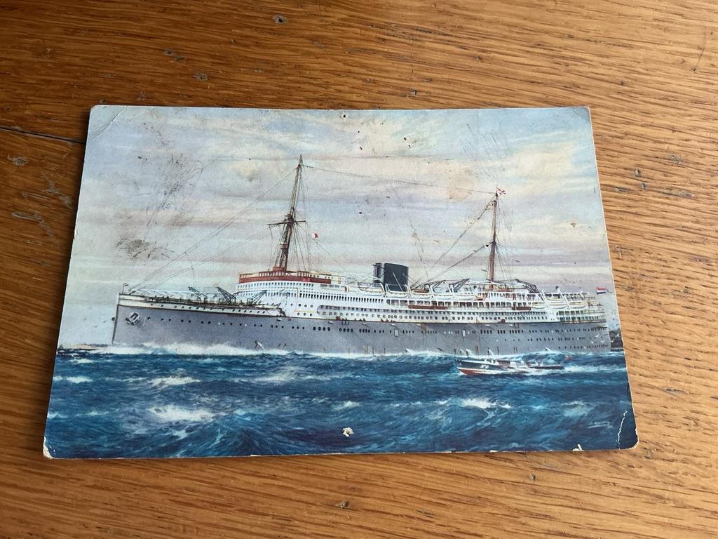 S501 DMS DEMPO ROTTERDAMSCHE LLOYD Vuil en beschadigd, Verzamelen, Scheepvaart, Ophalen of Verzenden, Zo goed als nieuw