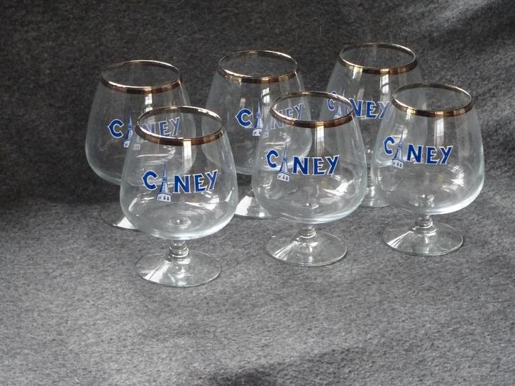 Zes Ciney  luxe bierbokalen 25cL, Verzamelen, Biermerken, Nieuw, Glas of Glazen, Overige merken, Ophalen of Verzenden